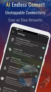 Advanced VPN Settings - Настройки Kill Switch и Anti-DPI в AI VPN Pro