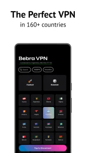 Список серверов Bebra VPN в 160 странах с низким пингом