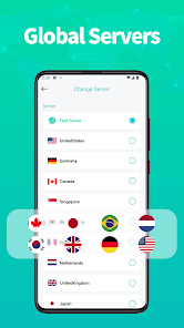 Список серверов в Fast VPN для быстрого доступа к интернету в ТМ