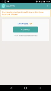 Успешное подключение к LinkVPN на смартфоне для обхода блокировок TMCELL 4G и AGTS